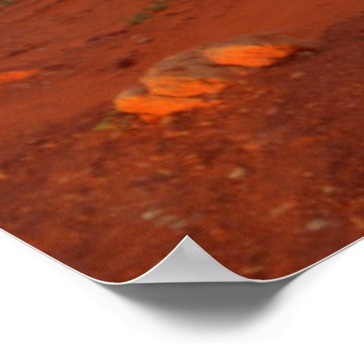 Mittens, Monument valley, AZ ポスター (角)