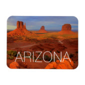 Mittens, Monument valley, AZ マグネット (横)
