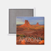Mittens, Monument valley, AZ マグネット (正面/裏面)