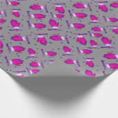 Mittens retro_gray ラッピングペーパー (角)