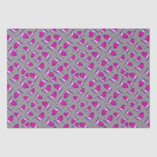 Mittens retro_gray 薄葉紙 (正面)