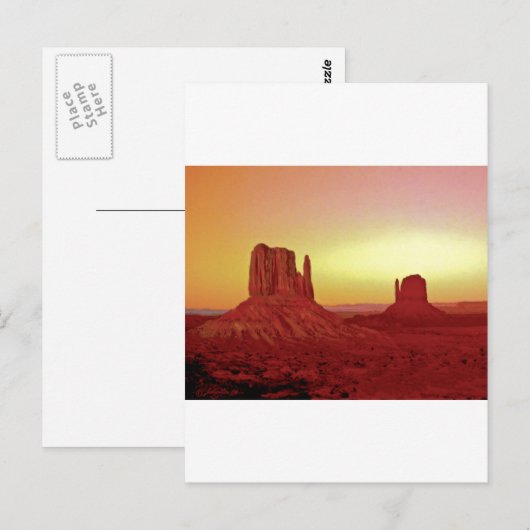 MittensAfterglowPT.png ポストカード (正面/裏面)