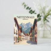 Mittenwald Germany ポストカード (スタンド正面)