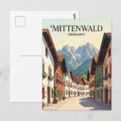 Mittenwald Germany ポストカード (正面/裏面)