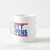 MittHappens コーヒーマグカップ (正面左)
