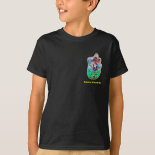 MitzuかわいいGami (Isshinryu)の黒帯は決してやめません Tシャツ
