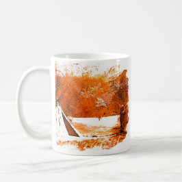miwok winter tee pee mug コーヒーマグカップ