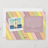 Mixタイポグラフィ2026シンプル年モダン初の写真 シーズンカード (裏面)