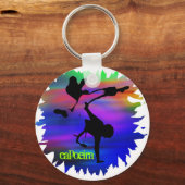 mix2、カポエイラ キーホルダー (正面)