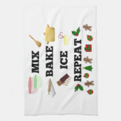Mix Bake Ice Repeat！クリスマスに キッチンタオル (縦)