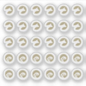 Mix Beef Fish Wedding Place Meal Choice  シール (正面)