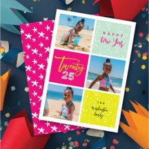 Mix Brush Script 2025タイポグラフィ新年写真3