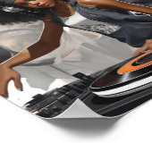 mix dj girl lili  ポスター (角)