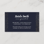 Mix Drinks | Cocktails | Bartender 名刺 (裏面)