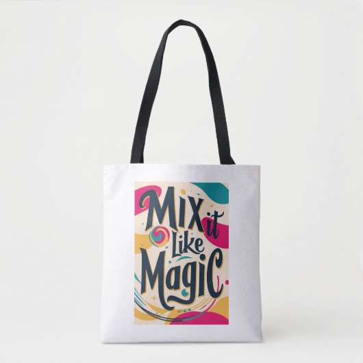 Mix It Like Magic オプション2 トートバッグ (正面)