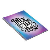 Mix It Like Magic オプション2 ノートブック (右側)
