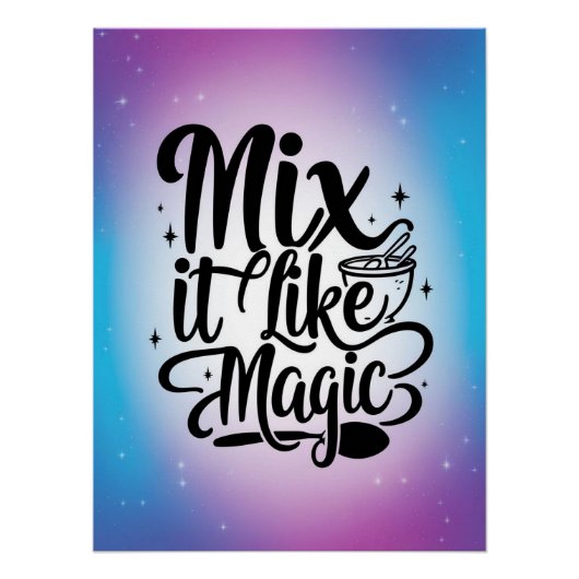 Mix It Like Magic オプション2 ポスター (正面)