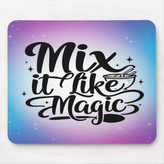 Mix It Like Magic オプション2 マウスパッド (正面)