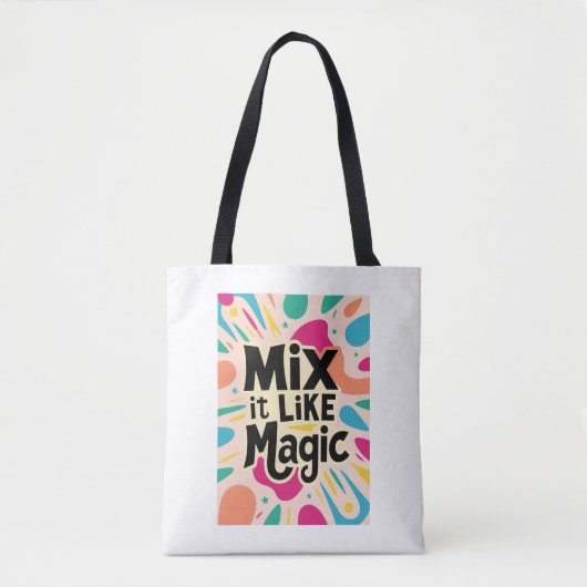 Mix It Like Magic オプション3 トートバッグ (正面)