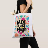 Mix It Like Magic オプション3 トートバッグ (クローズアップ)