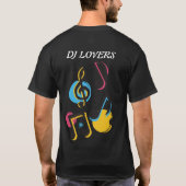 🎧 Mix Master Vibes: DJ-Teeインスパイア 🔥 Tシャツ (裏面)