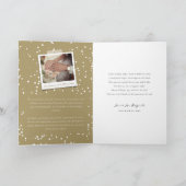 Mix Photoの後を楽しくタイポグラフィ結婚する シーズンカード (内部)