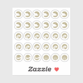 Mix Pork Fish Vegetarian Gluten Free Meal Choice シール