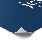 Mix Tape of Love Customizable Wall Art ポスター (角)