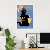 Mix Your Drinks with Catz Bitters Vintage ポスター (ホームオフィス)