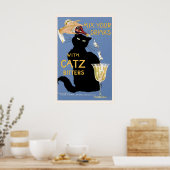 Mix Your Drinks with Catz Bitters Vintage ポスター (キッチン)
