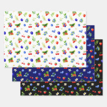 Mixed Berries Pattern