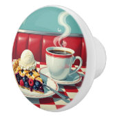 Mixed Berry Pie, Ice Cream and Coffee セラミックノブ (右)