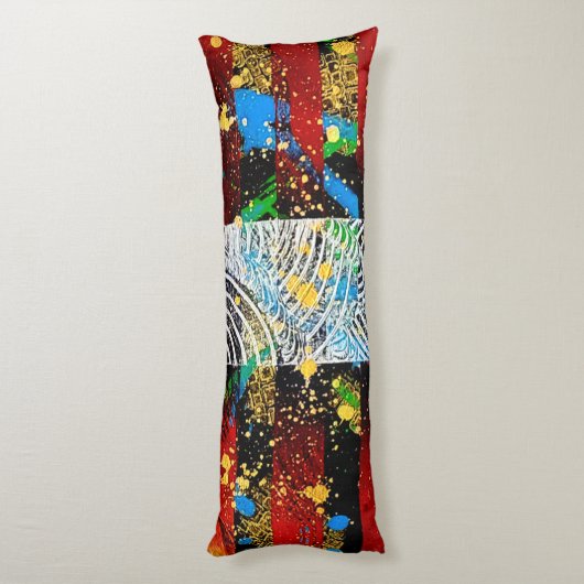 MIXED de Christèle Chabrette ボディピロー (裏面 (縦))