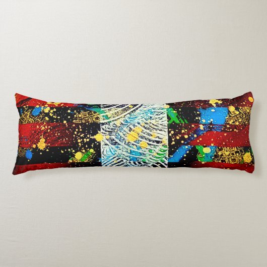 MIXED de Christèle Chabrette ボディピロー (正面)