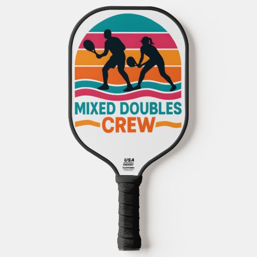 Mixed Doubles Crew Pickleball Paddles ピックルボールラケット (正面)