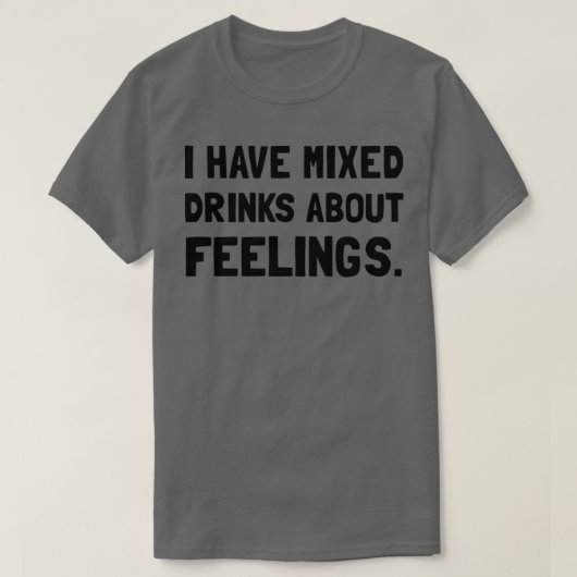 Mixed Drinks感覚 Tシャツ (デザイン正面)