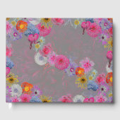 Mixed flowers in modern art ゲストブック (正面)