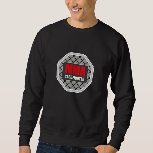 Mixed Martial Arts Cage Fighter MMA スウェットシャツ (正面)