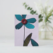Mixed Media Flower ポストカード (スタンド正面)