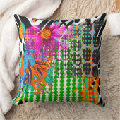 MIXED MEDIA PILLOW クッション (ブランケット)
