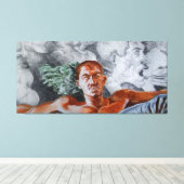 Mixed Media Wall Art:素晴らしファインアートプリント キャンバスプリント (インサイチュ (ウッドフロア))