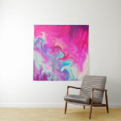 Mixed paint background タペストリー (インサイチュ(横))