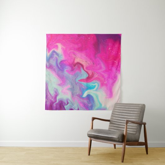 Mixed paint background タペストリー (インサイチュ(横))