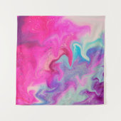 Mixed paint background タペストリー (正面)