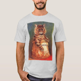 Mixed Sweets Cat by Louis Wain Tシャツ