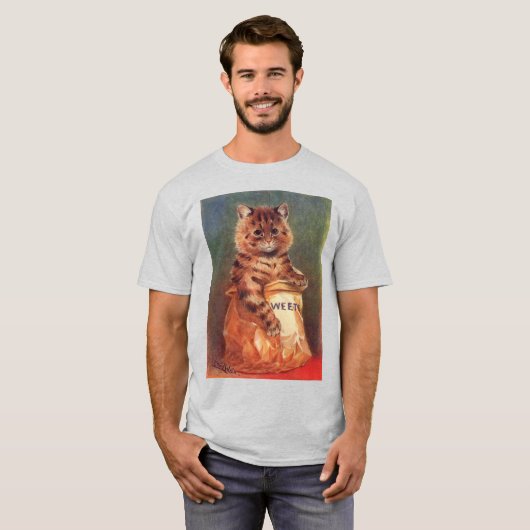 Mixed Sweets Cat by Louis Wain Tシャツ (正面フル)