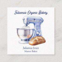 Mixer Bread Bakery Pastry Chef  スクエア名刺
