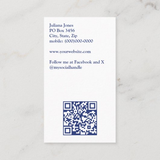 Mixer Bread Bakery Pastry Chef 名刺 (裏面)