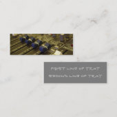 Mixer Deskブックマーク名刺 スキニー名刺 (正面/裏面)