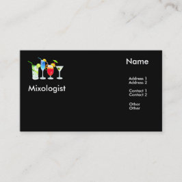 Mixologistの名刺 名刺